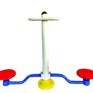 dual abdominal twister equipment for core and oblique workout