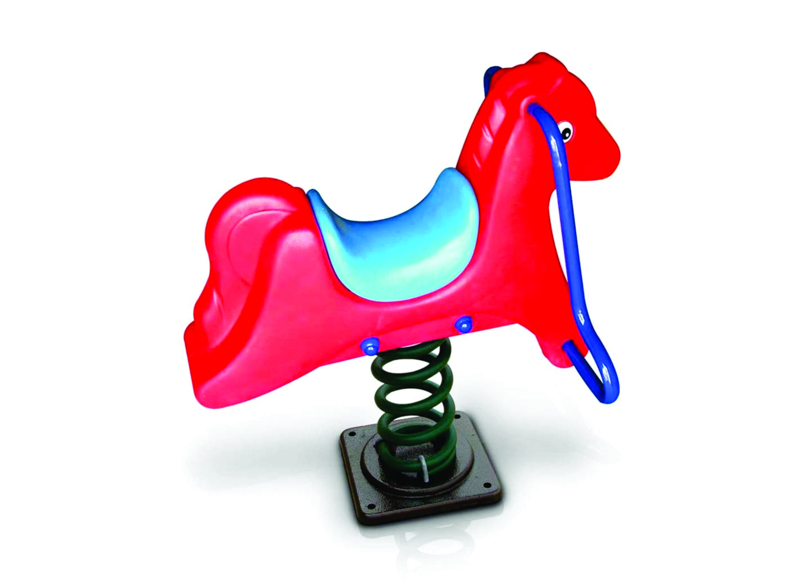 Outdoor spring rider for children’s playground