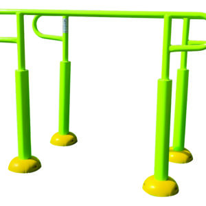Outdoor parallel bar fitness equipment for exercise park
